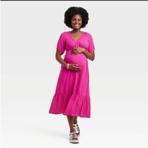Pink Maternity Dress💖